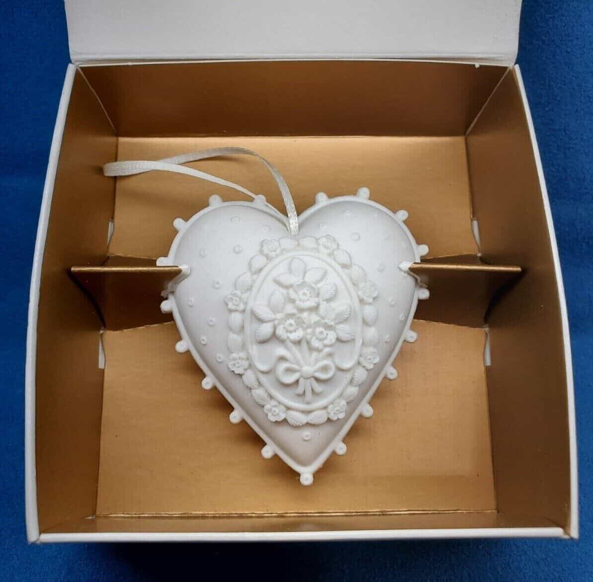Margaret Furlong Blossoming Love Porcelain Ornament in Original Box