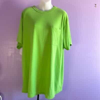 Roaman’s Cotton Blend T-Shirt Green Size Large