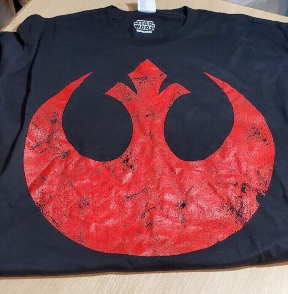 Star Wars Rebel Alliance T-Shirt Sz 2XL 100% Cotton Ringspun Excellent Condition