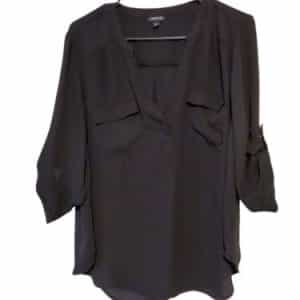 Torrid Sz 00 Blouse, Black
