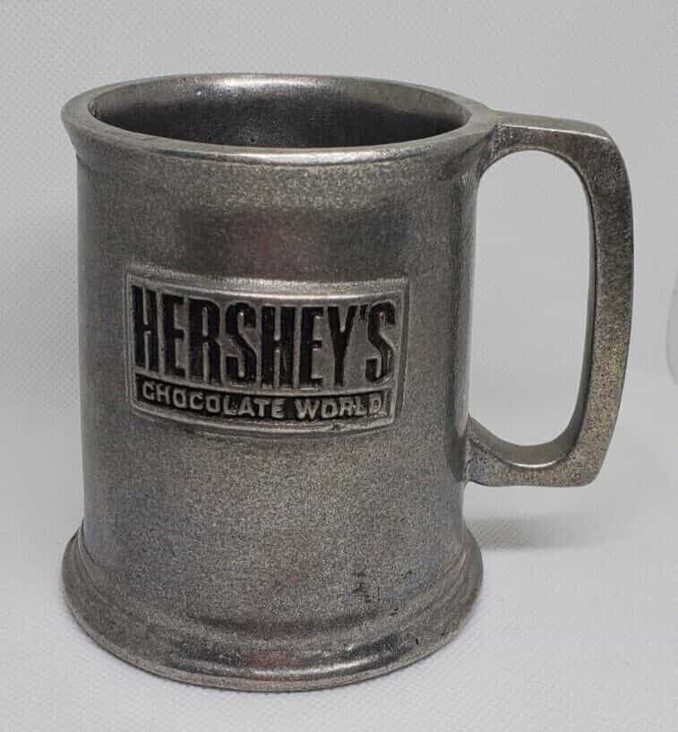 Vintage Hershey’s Pewter Mug from Hershey’s Chocolate World Good Condition