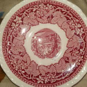 Vintage saucer asis (small crack on backside see pics