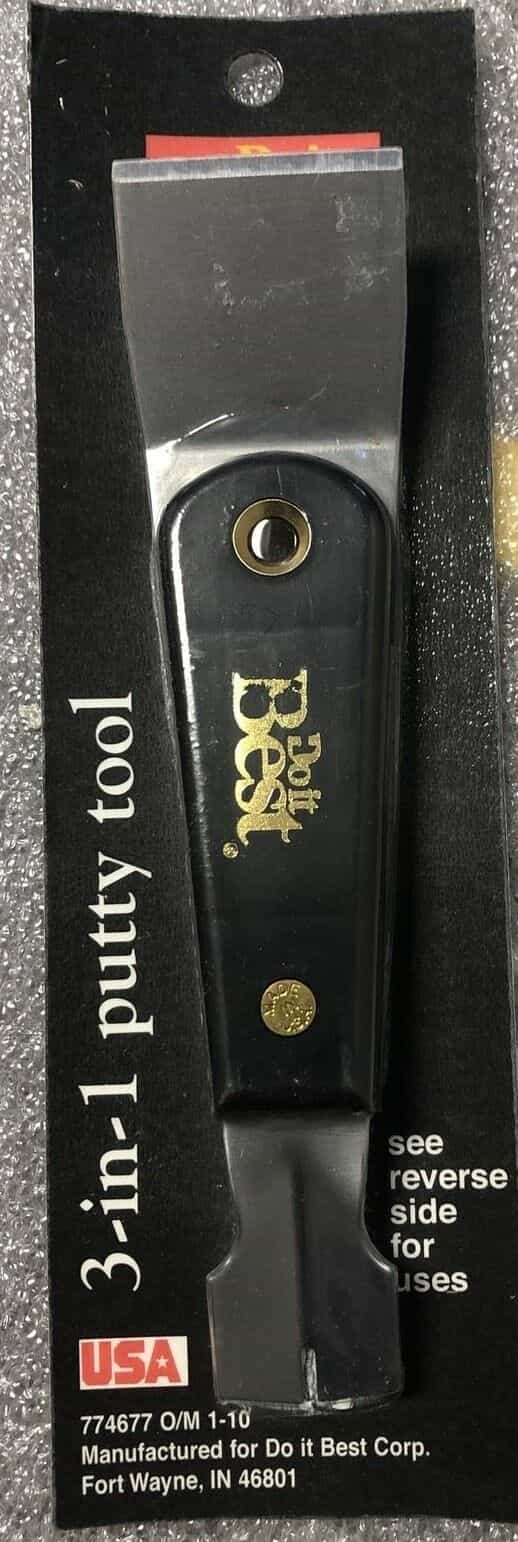 774677 DO IT BEST 3 IN 1 PUTTY KNIFE 1-5/8″ USA MADE