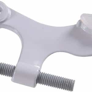 852356 Hinge Pin Door Stops Solid and Hollow Doors White