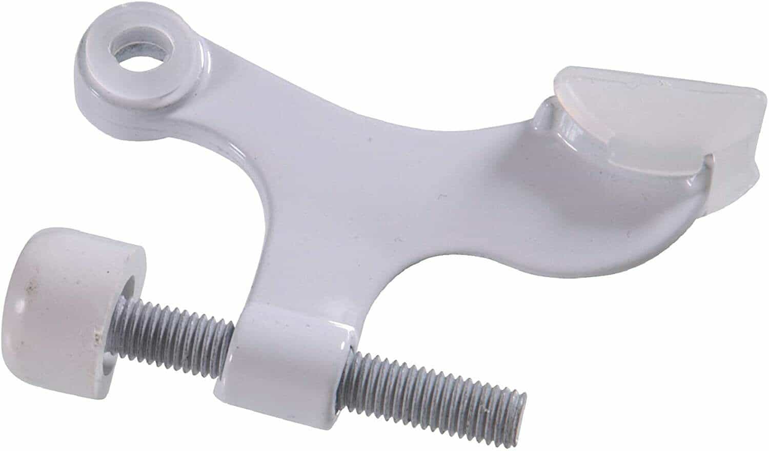 852356 Hinge Pin Door Stops Solid and Hollow Doors White