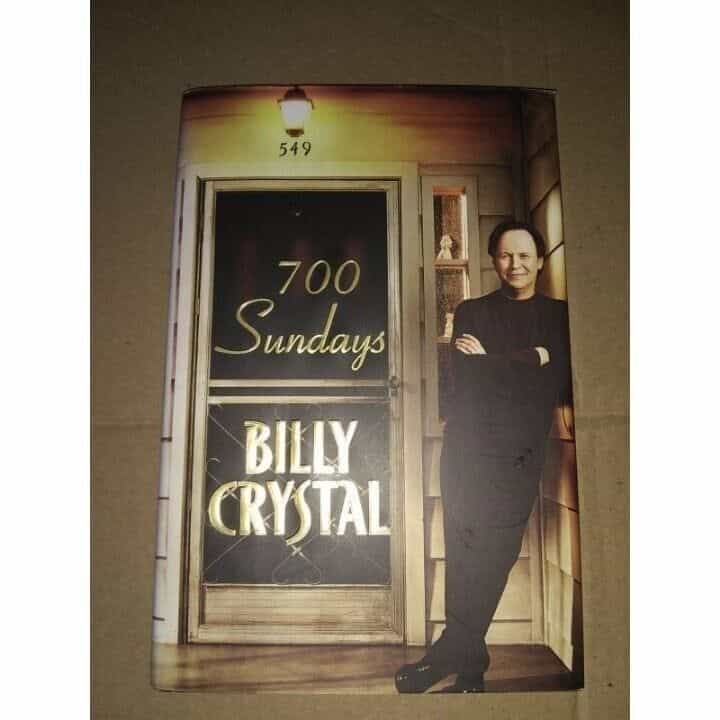 700 Sundays by Billy Crystal Book