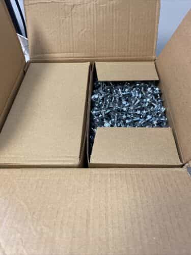 4000 #12 X 3/4″ Steel Zinc Bonded EPDM Washer #3 Point Self Drilling Screw