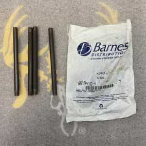1/8″ x 6″ SCH40 BLK NIPPLE 4 PACK SS13416-4