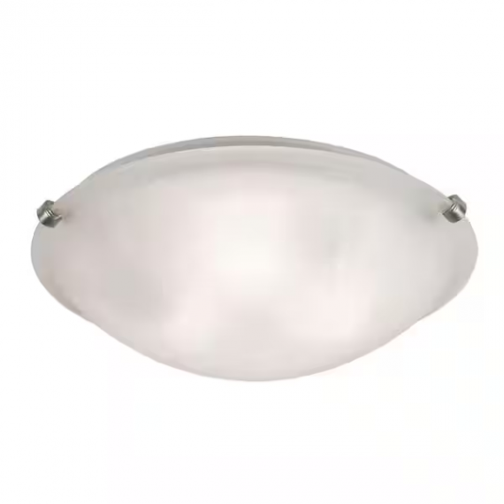 bel-air-lighting-58601-bn-constellation-16-in-3-light-brushed-nickel-flush-mount-kitchen-ceiling-light-fixture-with-linen-glass-shade