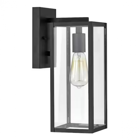 tidoin-tg-ydxy-f2001-1-light-black-hardwired-outdoor-wall-lantern-sconce-porch-light-with-clear-glass