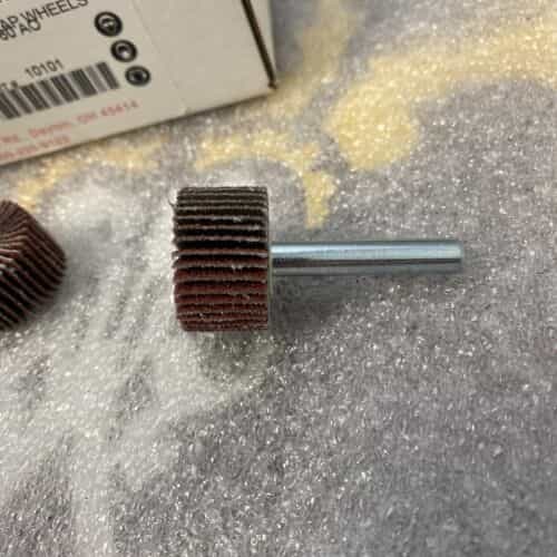 lot-of-3-superior-10101-flap-wheel-mounted-1-x-5-8-x-1-4-p60-ao