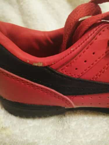 fila-red-leather-kids-sneakers-sz-10