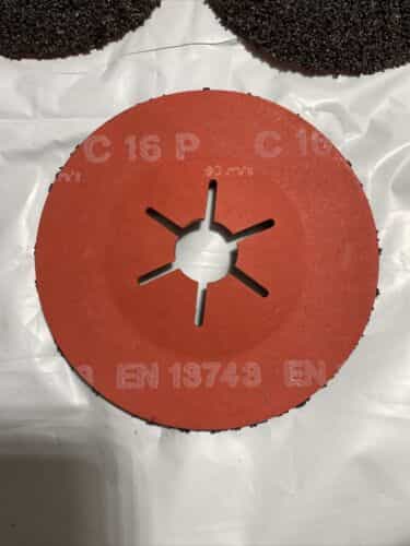 lot-of-5-norton-7-x-7-8-fastcut-disc-16-grit-type-27-silicon-carbide-usa-made