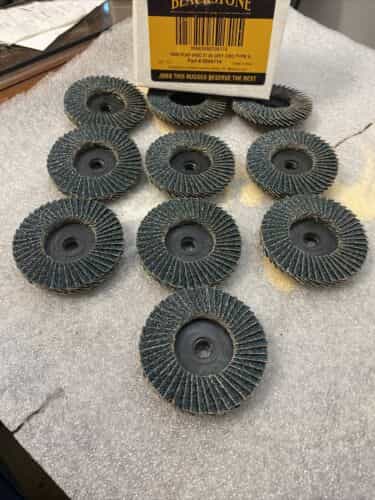 10-3-type-s-40-grit-zirconia-mini-blackstone-flap-disc-w-poly-backing