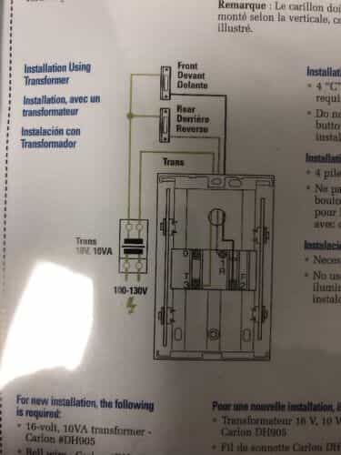 thomas-betts-carlon-dh253-wired-bell-chime-doorbell-battery-or-transformer-16v