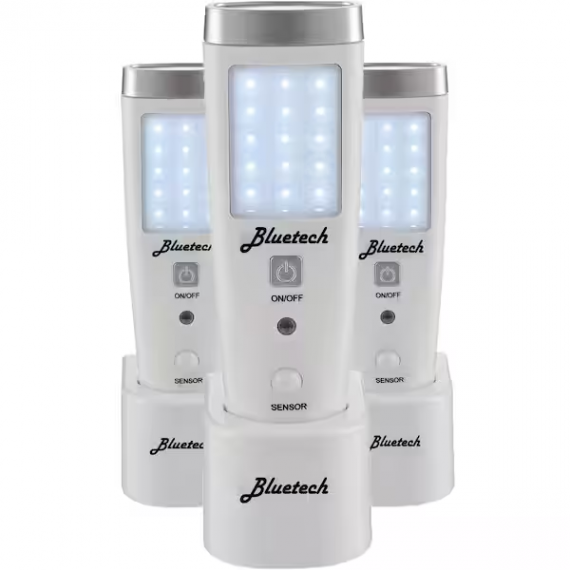 bluetech-a3emergency-led-flashlight-night-light-for-emergency-preparedness-power-failure-portable-unit-with-motion-detection-3-per-box