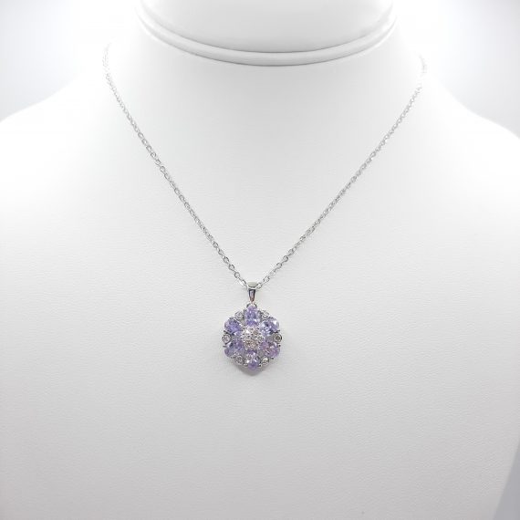 lavender-pink-cz-flower-necklace