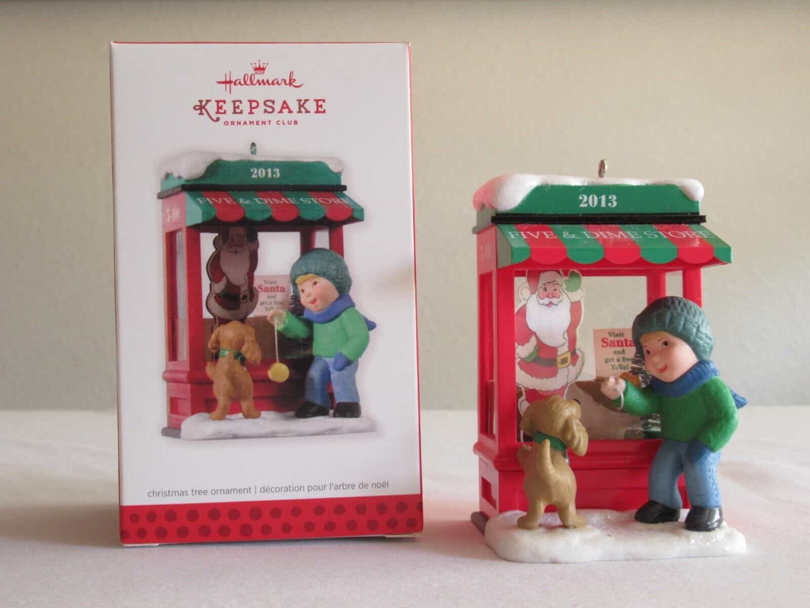 Hallmark Keepsake Ornament Club CHRISTMAS WINDOW Series 2013 Five and Dime