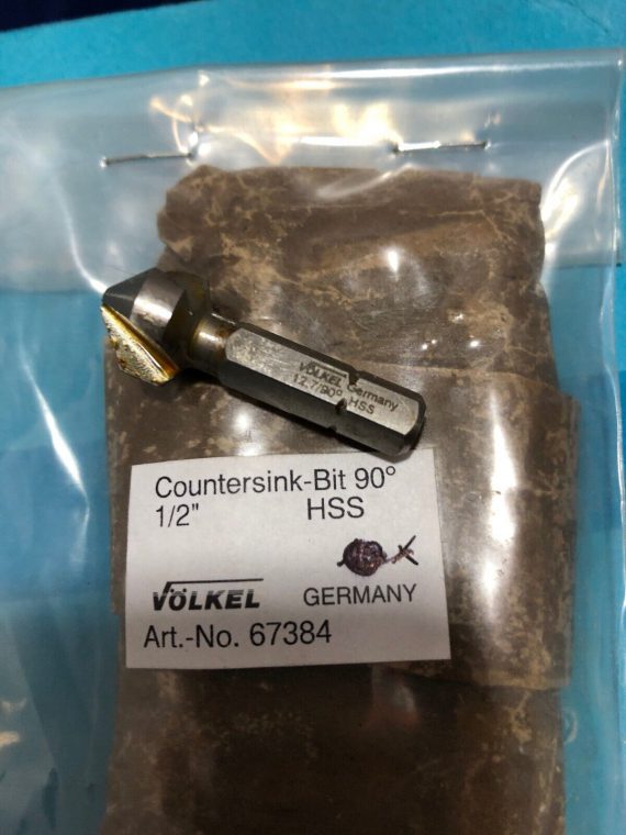 volkel-67384-1-2-countersink-90-degree-hss-g-bit-1-4-square-drive