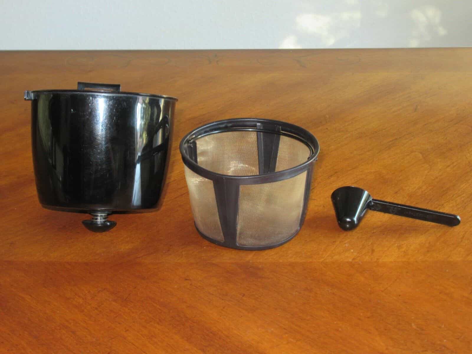 OEM Krups EC321 12 Cup Coffee Machine Replacement Part: Filter Basket Measuring