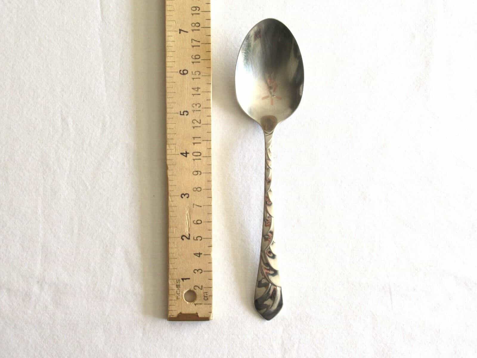 Oneida Community Pacific Tide Stainless Steel Oval Soup Table Spoon 7.25"