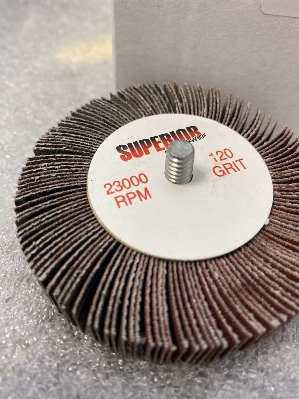 box-of-10-superior-21031-flap-wheel-mandrel-3-x-1-2-x-1-4-20-p120-ao