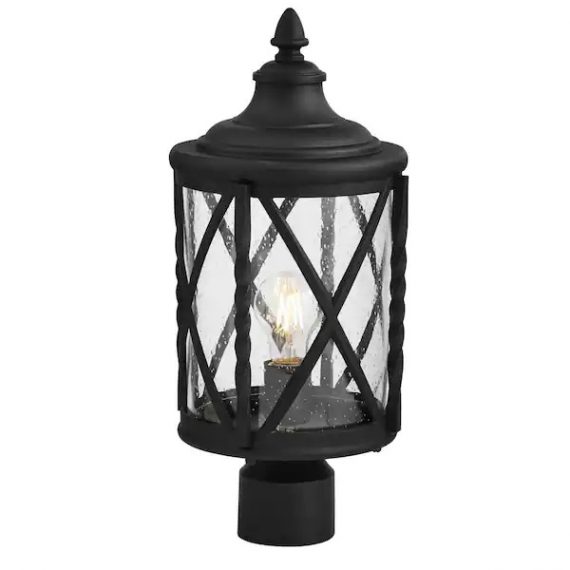 home-decorators-collection-1044hdcbldi-walcott-manor-8-in-1-light-black-outdoor-transitional-post-light-with-clear-seeded-glass
