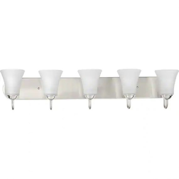 progress-lighting-p300237-009-classic-collection-5-light-brushed-nickel-etched-glass-traditional-bath-vanity-light