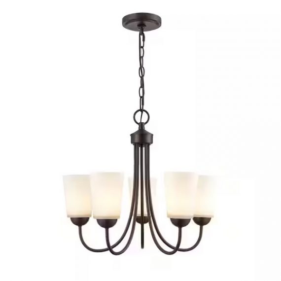 millennium-lighting-9805-rbz-ivey-lake-5-light-rubbed-bronze-chandelier-light-with-etched-white-glass-shades