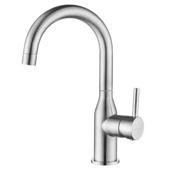 wowow-2320201-amus-single-handle-bar-faucet-with-cupc-water-supply-lines-in-brushed-nickel-stainless-steel