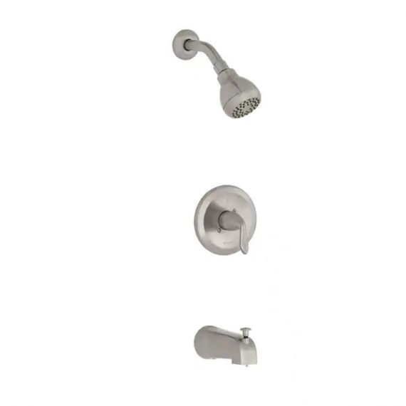 glacier-bay-1002-210-423-constructor-single-handle-1-spray-tub-and-shower-faucet-in-brushed-nickel-valve-included