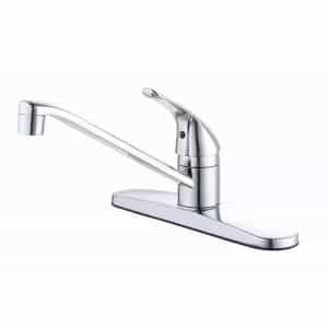 Glacier Bay (1008 010 799) Single-Handle Standard Kitchen Faucet in Polished Chrome