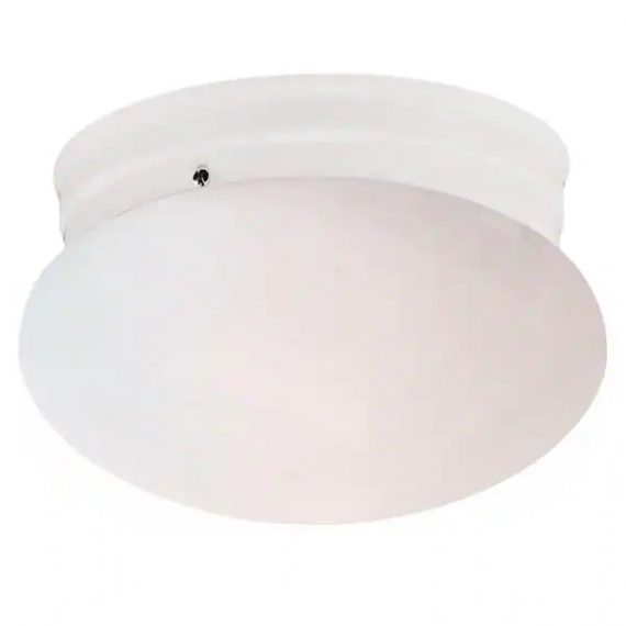 bel-air-lighting-3619-wh-dash-8-in-1-light-white-flush-mount-kitchen-ceiling-light-fixture-with-marbleized-glass