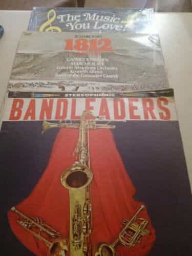 Band Leader Vinyl lp Bundle(3)