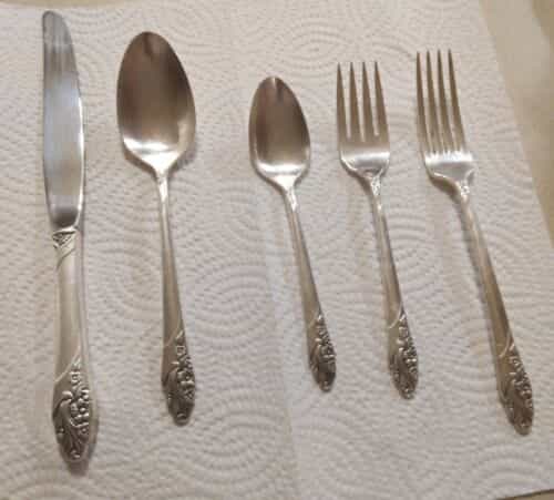 community silver plated Flatware