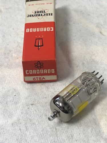 CORONADO 6T8A Vacuum Tube TRIPLE DIODE HIGH-MU