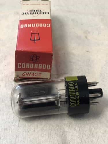 CORONADO 6W4GT Vacuum Tube TWIN TRIODE
