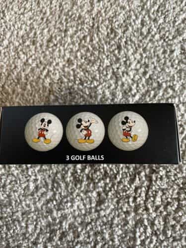 Disney Parks Exclusive Mickey Mouse Golf Balls – 3 Pack