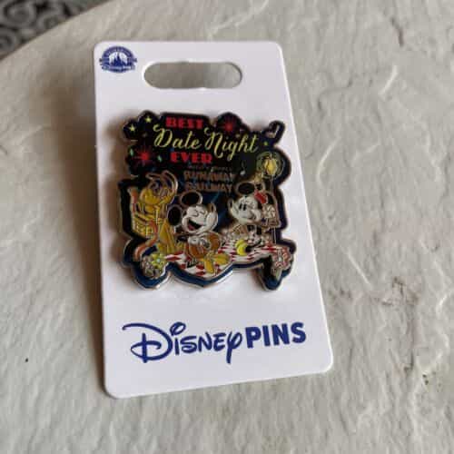 Disney Parks Mickey & Minnie Best Date Night Ever Runaway Railway Pin New
