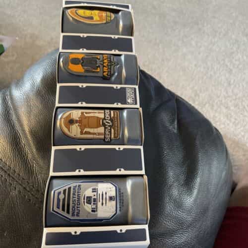 Disney Parks Star Wars Galaxy Edge Droid Depot Toothpick Holder Set New w Box