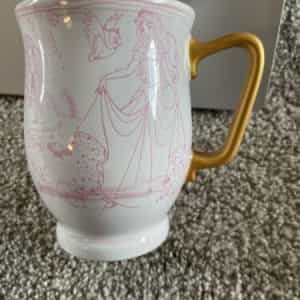 Disney Princess Sketch Coffee Mug New