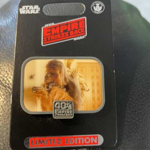 Disney Star Wars The Empire Strikes Back 40th Chewbacca and C3PO Pin-Limited Edi