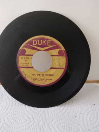 Duke Records Bobby Blue Bland “You Did Me Wrong