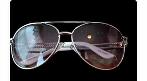 Foster Grant Avaitor Brwn Tint sunglasses c2