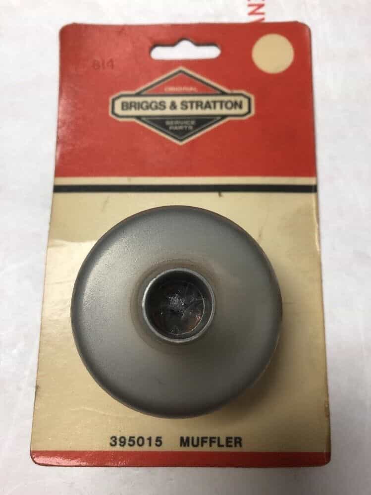 GENUINE Briggs & Stratton Muffler Exhaust 395015 Carded New Old Stock