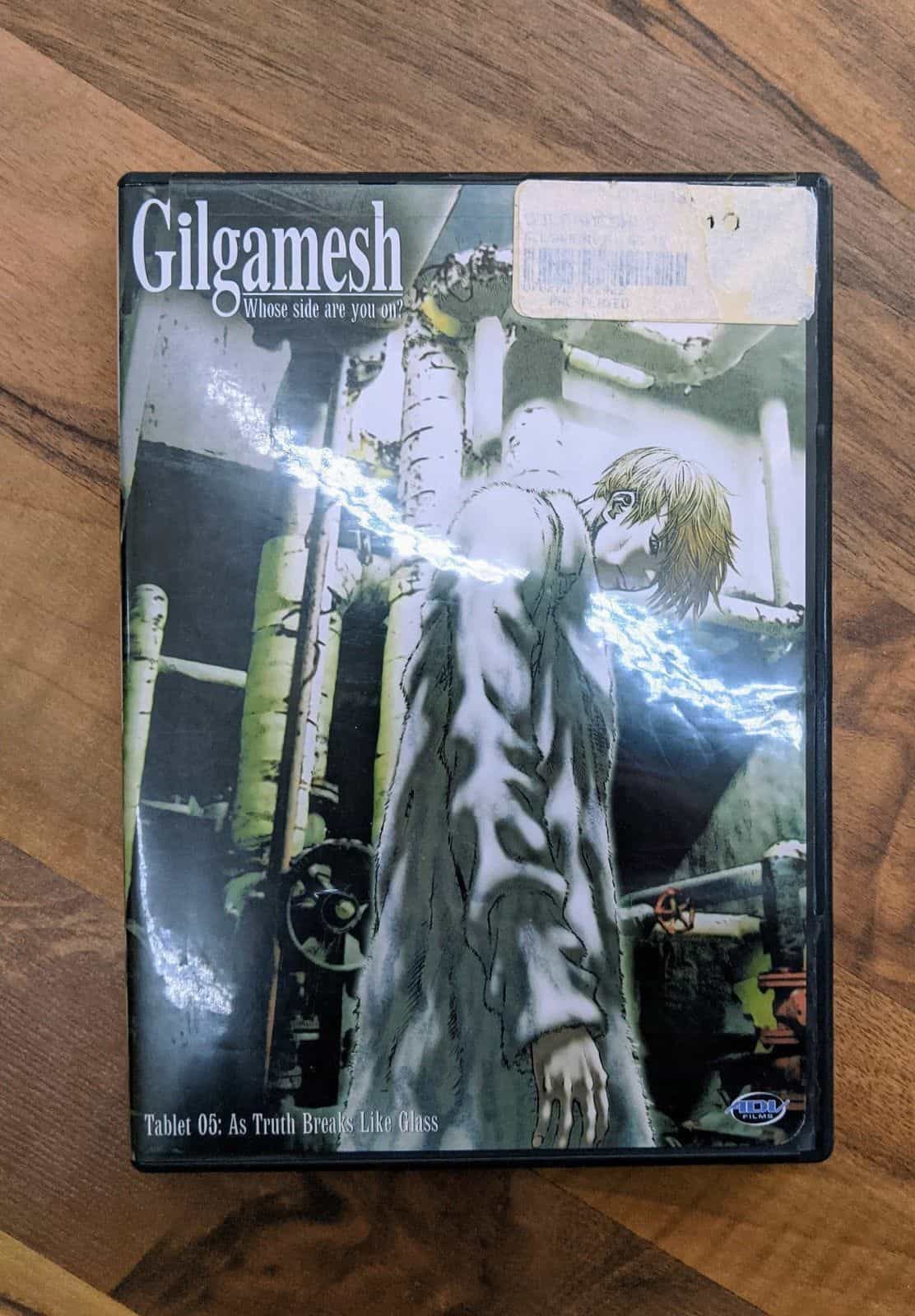 Gilgamesh Whose Side Are You On? Tablet 05 DVD Anime