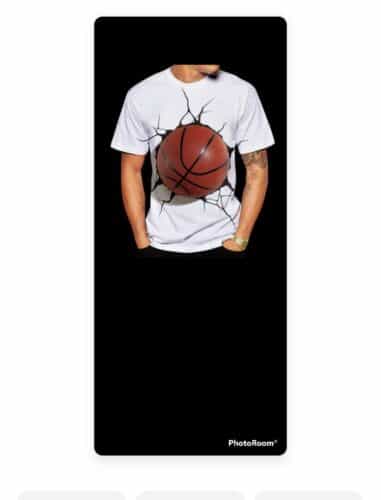 Graphic Design Tee Shirt Basketball
