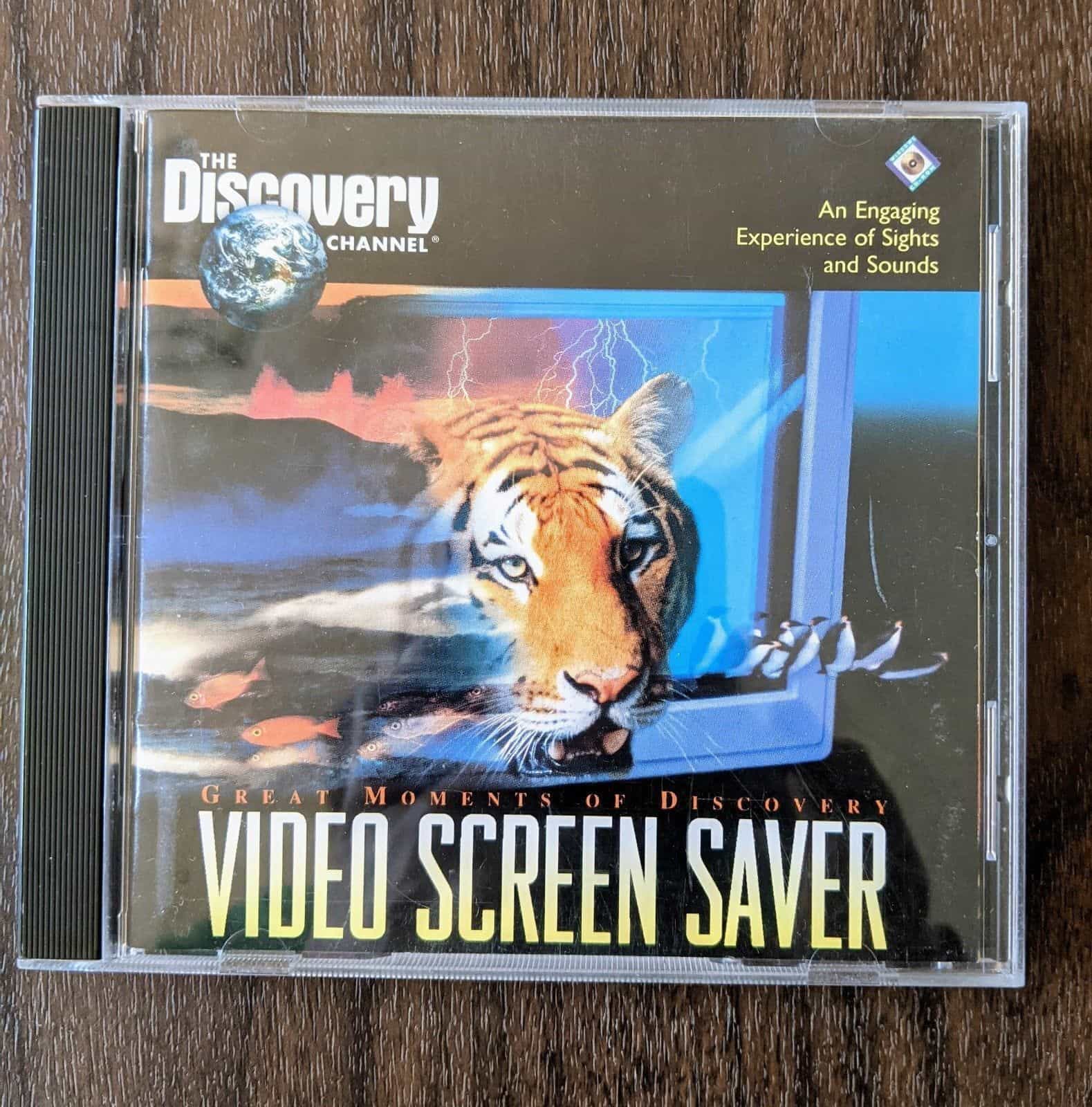 Great Moments of Discovery Video Screen Saver Software CD