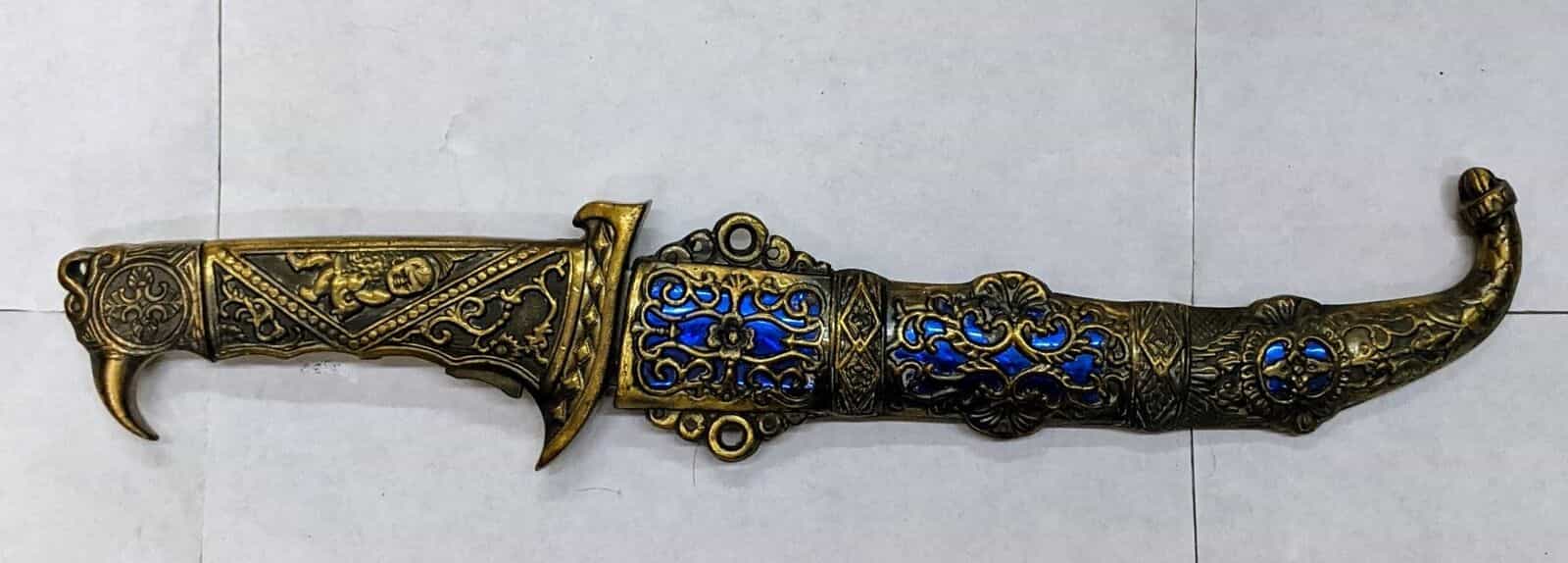 Indian Style Metal Cased Knife