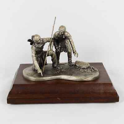 Lance Fine Pewter “Tracking Lesson” by Brian Rodden LE #115